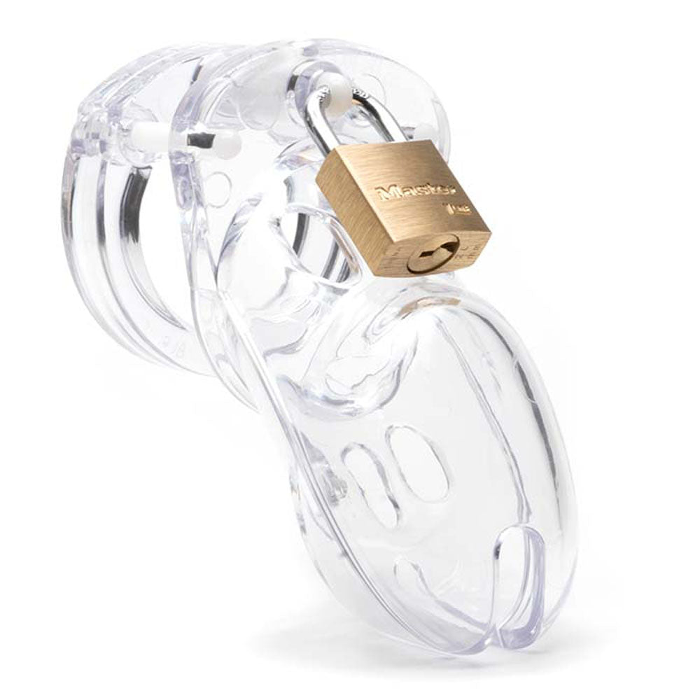 Cb 3000 Chastity Cock Cage Kit Clear Clear 3 Inch Cock Cage Kit