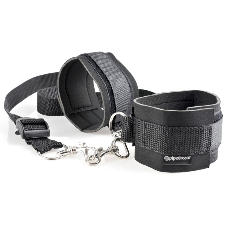 Fetish Fantasy Series Cuff & Tether Set Black Restraints
