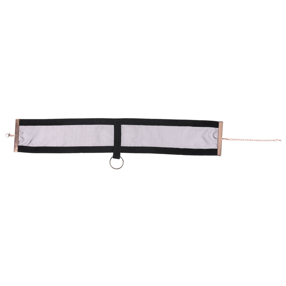 Sex & Mischief Sheer Day Collar Black Collar